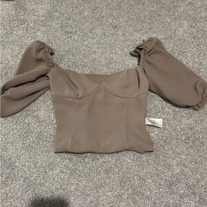 Aritzia Puff Sleeve Top